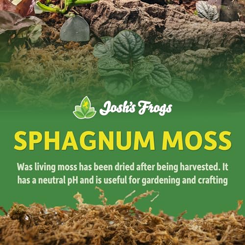 Josh's Frogs Sprig & Stone Sphagnum Moss (1 Quart)