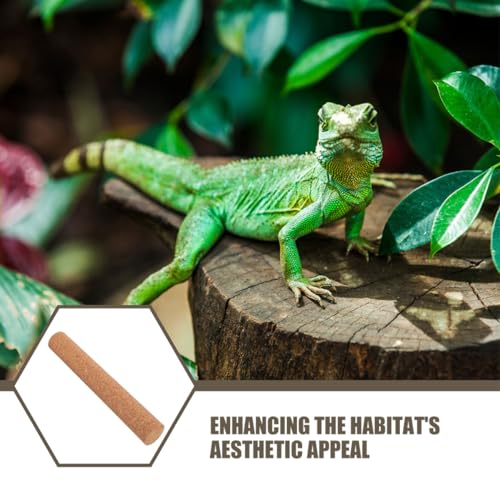 Cork Climbing Branch for Reptiles and Birds Softwood Stick for Basking and Resting Terrariums Natural Wood Habitat Decor