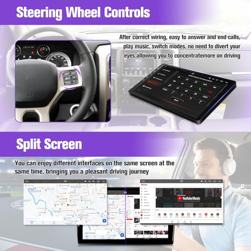 Leadfan Car Stereo for (JBL Version) Toyota Sienna 2004 2005 2006 2007 2008 2009 2010, 9 Inch Screen for Sienna, with Carplay Android Auto GPS FM Backup Camera 2G+32G