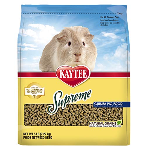 Kaytee Supreme Guinea Pig Food, 5-Lb Bag - size: 5 Pound (Pack of 1)