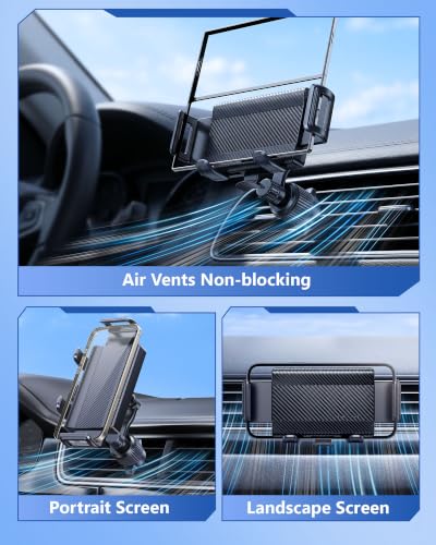 Z Fold 7 Car Mount, Car Vent Phone Holder for Foldable Phones