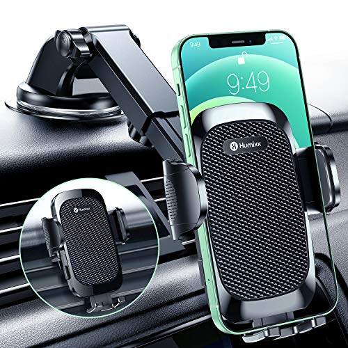 Phone Mount for Car [Military-Grade Super Suction] Universal Hands-Free Phone Holder for Dashboard Windshield Air Vent for iPhone 17/16 Pro Max Air Plus Samsung All Phones - size: Holder+Dash+Vent+Windshield