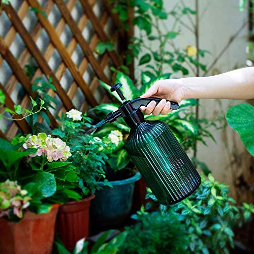 Garden Watering Can, Plant Mister, Pump Sprayer, Hand Pressure Sprayer, 2 Liters Pump Spray Bottle for Plants, Garden, Cleaning Work (Green)