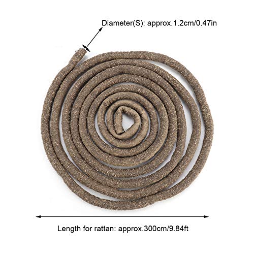 Artificial Reptile Climbing Branch | 9.84ft Bendable Rattan Vine for Lizards/Chameleons/Tree Frogs | Flexible Jungle Environment Decor with Suction Cups (S(283 X 180mm / 11.14 X 7.09in)) - size: S( 283 X 180mm / 11.14 X 7.09in)