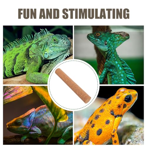 Cork Climbing Branch for Reptiles and Birds Softwood Stick for Basking and Resting Terrariums Natural Wood Habitat Decor