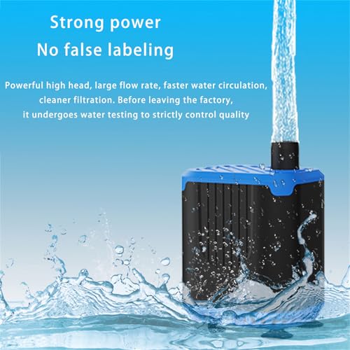 Aquariums Water with 4 Flows Submersed Design for Terrariums Turtles Tanks Circulations Aquariums - color: Tl2305d