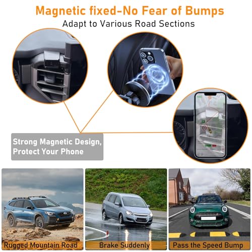 for Toyota Tundra Phone Holder 2022-2024 for Air Vent,Black - size: 22-23 Tundra Phone Holder