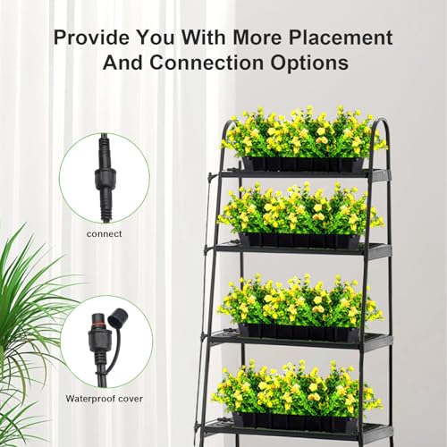 4in1 Seedling Heat Mat,Warm Hydroponic Heating Pad for Indoor Seed Starting,Brewing and Greenhouses,Durable Waterproof Germination Station Heat Mat (20" x 10"- Heat Mat) - style: 4in1-4PK-20" x 10"- Heat Mat