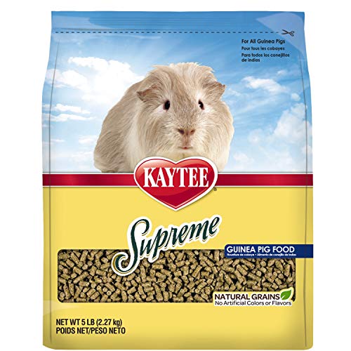 Kaytee Supreme Guinea Pig Food, 5-Lb Bag - size: 5 Pound (Pack of 1)