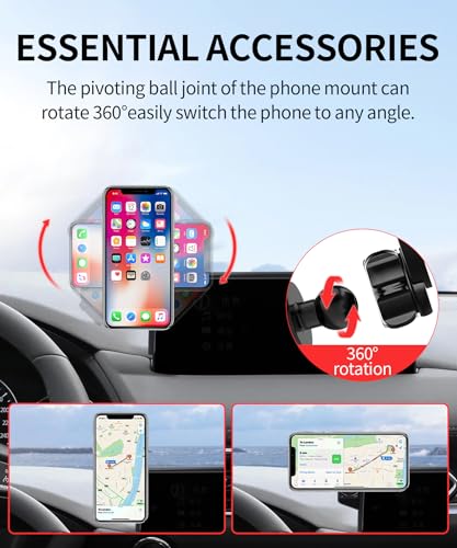 Car Phone Holder for Mazda CX-5 2021-2025 / CX-9 2021-2023, 10.25" Screen - size: for 2021-2025 CX-5/2021-2023 CX-9 (10.25-Inch)