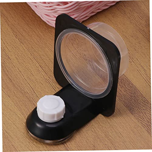 BESPORTBLE 3pcs Reptile Food Bowl Reptile Water Dish Feeder Bowl Turtle Feeding Dish for Lizards Easy to Clean Suction Cup Design - size: Size 4