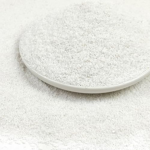 YISZM Aquarium Sand, 10lbs White Fish Tank Sand, Aquarium Gravel Substrate for Aquascaping, Vivariums, Terrariums, Plants and Crafts - color: White, size: 10 lbs
