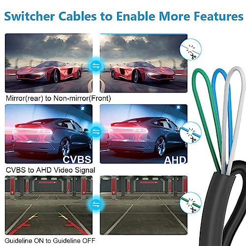 Vehicle Backup Camera, Car Rear View Camera AHD 1080P