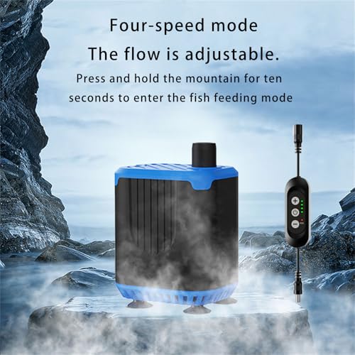 Aquariums Water with 4 Flows Submersed Design for Terrariums Turtles Tanks Circulations Aquariums - color: Tl2305d