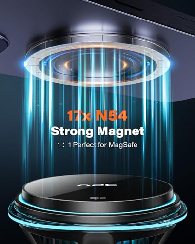 A2C Qi2 15W Wireless Car Charger CD Mount for MagSafe CD Slot | Air Vent