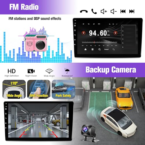 Leadfan Car Stereo for (JBL Version) Toyota Sienna 2004 2005 2006 2007 2008 2009 2010, 9 Inch Screen for Sienna, with Carplay Android Auto GPS FM Backup Camera 2G+32G