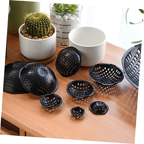 20pcs Planter Hole Mesh Pads for Flower Pots Durable Drainage Gaskets for Bonsai Bottom Mats Prevent Soil Leakage Base Cushion for Garden Use