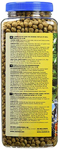 Zoo Med Natural Aquatic Turtle Food (Pellets) 13 oz - Pack of 6