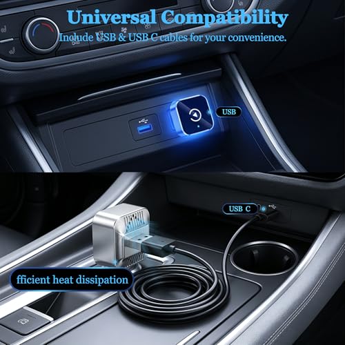 2026 Upgraded Wireless CarPlay Adapter for iPhone