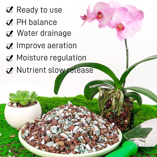 Bonsai Soil 10QT,Fast Draining Organic Potting Soil Mix Perlite,Lava,bark,Volcanic Rock,Green Zeolite,Premium Pre Mixed Bonsai Soil for Potted Plants - size: 10 Quart