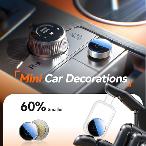 Wireless Carplay Adapter, 60% Smaller, 3X Auto-Connect, No Latency, Plug&Play, Bluetooth&WiFi, for Apple Carplay Wireless Adapter, Mini Dongle for iPhone 5~17 & 927+ Cars, USB A/C (Silver)