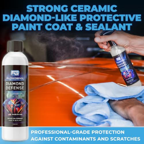 Ceramic Coating Cars & Motorcycles Spray - SiO2 UV Protect - 8oz - color: Ceramic Coating 8oz