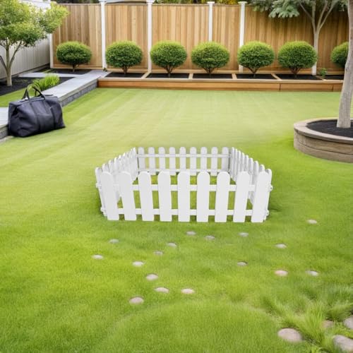4pcs Plastic Tortoise Fence Outdoor Enclosure Panels 50cm Long X 20cm High Animal Barrier for Reptile Playpen and Small Animal Exercise in Garden