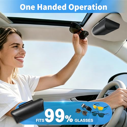 2026 Magnetic Sunglasses Holder for Car Visor,for 99% Cars Visor