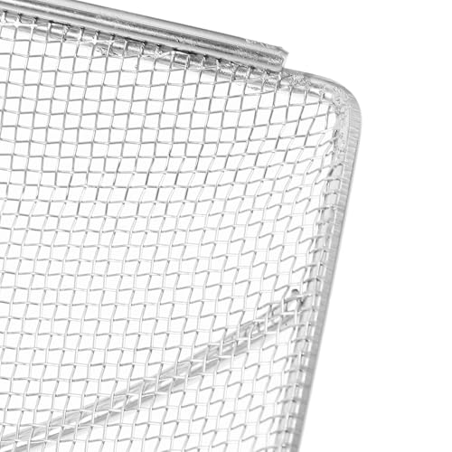 Abaodam Reptile Sand Shovel Stainless Steel Sifter with Fine Mesh for Terrarium Substrate Cleaning and Waste Removal, Sturdy Sand Scoop for Tortoise, Lizard, Gecko, and Snake Habitat