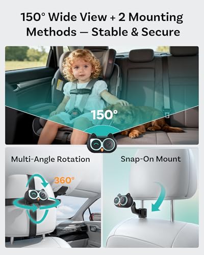 OTTOCAST Cabin Care Adapter 2026,Baby Car Camera & Wireless CarPlay Adapter
