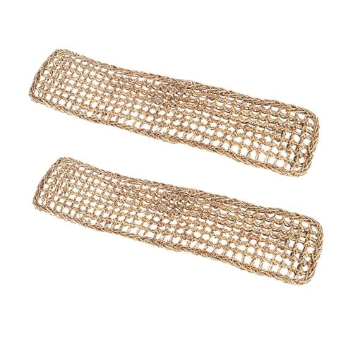 KESYOO 2pcs Bearded Dragon Toys Reptile Carpet Seagrass Mat for Forest Floor Bedding Hammocks for Adults