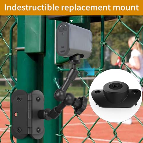 Replacement Mount Bracket for Mevo Start -Mounting Bracket Accessories for Mevo Start, for 1/4" and 3/8" Threaded Holes