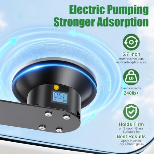 Starlink Mini Electric Suction Cup Car Mount, Interior Vehicle Holder