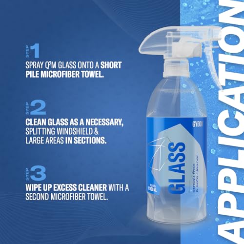 Gyeon Glass Cleaner Streak Free Tint Safe Premium Window Cleaner 500ml - size: 500 ml