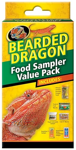 Zoo Med Laboratories SZMFSP2 Bearded Dragon Food Sampler