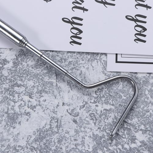 HANABASS Mini Snake Hook 27 Inch Stainless Steel Snake Stick Snake Accessories Catching Snake Handling Tool