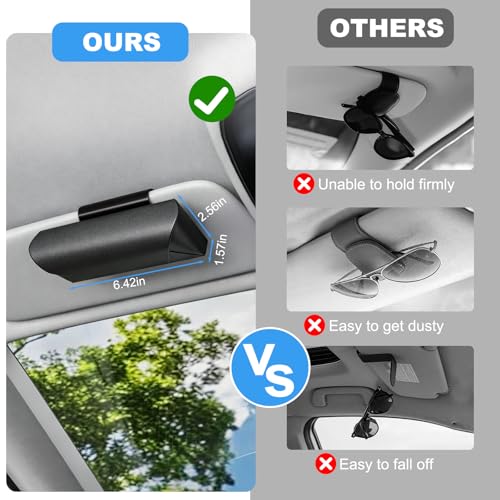 2026 Magnetic Sunglasses Holder for Car Visor,for 99% Cars Visor