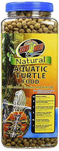 Zoo Med Natural Aquatic Turtle Food (Pellets) 13 oz - Pack of 6