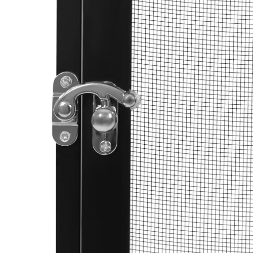 Reptile Terrarium, Micro Habitat Terrarium Enclosure with Fine Mesh Strong Locking Latch Removable Top Mesh Anti-Climbing Threshold & Good Ventilation Aluminum Screen Habitat for Reptiles and Insects