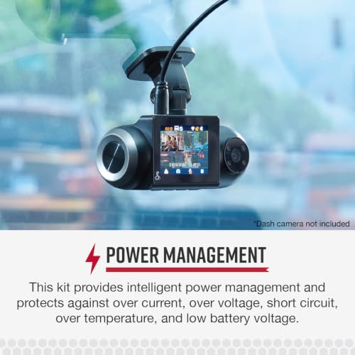 Cobra 2.5A Micro USB Hardwire Kit for SC Series Dash Cams, 15ft Cable - style: Hardwire Kit