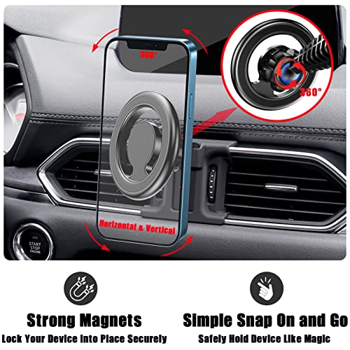 Car Phone Holder Air Vent Magsafe Mount for Mazda CX5 2017-2025