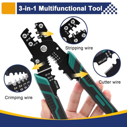 125Pcs Heat Shrink Ring Terminals-Waterproof Crimp Wire Connectors - color: 111PCS, size: KIT