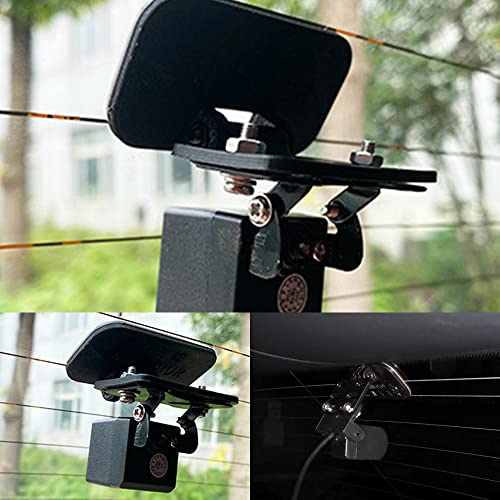 Car Rear Camera Adhesive Mount Holder Universal Adjustable Bracket - color: Rear Window Windshield Bracket