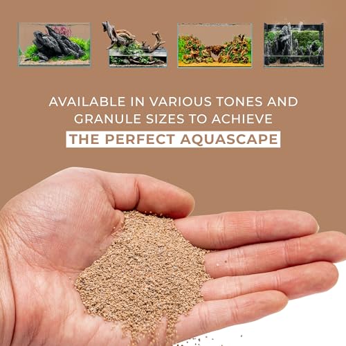 UNS Controsand - Mojave, 3L - Natural Freshwater 0.4-0.9mm Warm Sand for Aquascaping Planted Tanks - Aquarium, Terrarium, Paludarium Substrate for Betta, Shrimp, Fish, Jumping Spider, Turtle - size: 3L