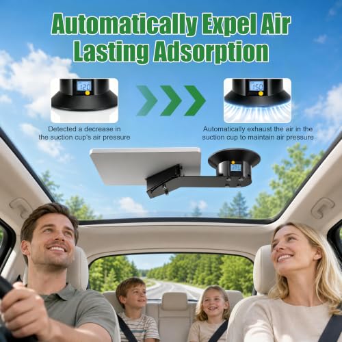 Starlink Mini Electric Suction Cup Car Mount, Interior Vehicle Holder