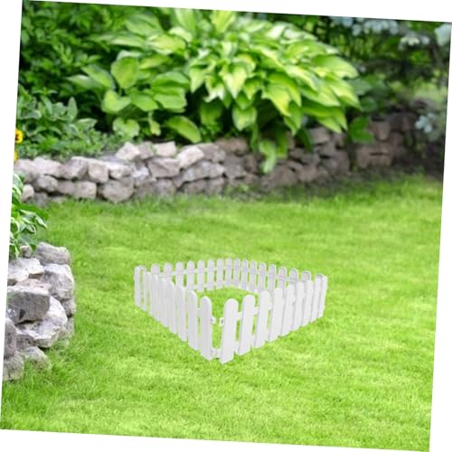 Kisangel 4pcs Plastic Tortoise Fences Outdoor Pet Safety Gates Durable Modular Enclosure for Reptile Breeding and Grazing Easy to Install