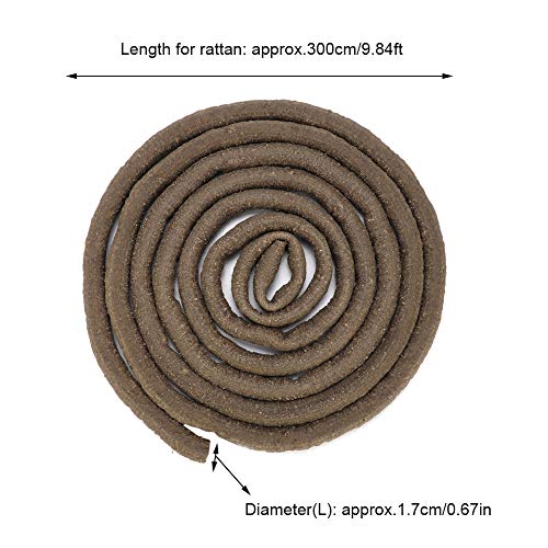 Artificial Reptile Climbing Branch | 9.84ft Bendable Rattan Vine for Lizards/Chameleons/Tree Frogs | Flexible Jungle Environment Decor with Suction Cups (L(330 X 184mm / 12.99 X 7.24in)) - size: L(330 X 184mm / 12.99 X 7.24in)