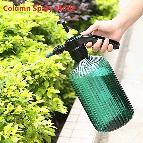 Garden Watering Can, Plant Mister, Pump Sprayer, Hand Pressure Sprayer, 2 Liters Pump Spray Bottle for Plants, Garden, Cleaning Work (Green)