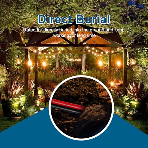 10 Gauge Wire 2 Conductors Copper Wire, 10 AWG Battery Cable Oxygen Free Copper Wire for Solar Panel, Automotive, Trailer, RV and Speaker (10 Gauge 10FT) - size: 10 FT, style: 10 AWG