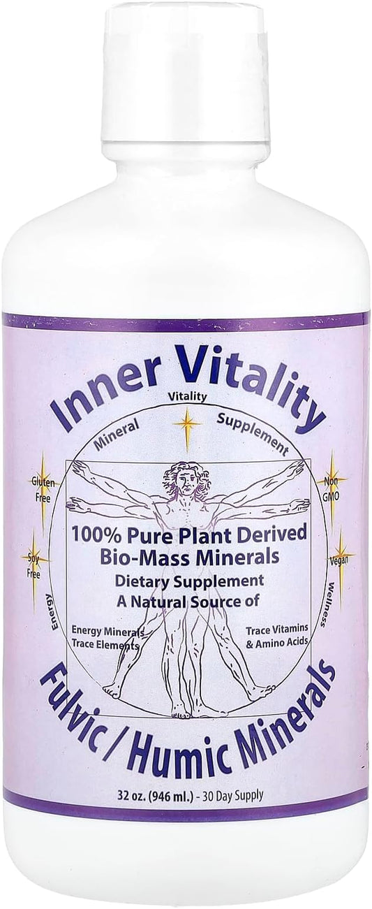 Morningstar Minerals Inner Vitality, Fulvic/Humic Minerals, 32 oz (946 ml)